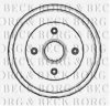 BORG & BECK BBR7033 Brake Drum